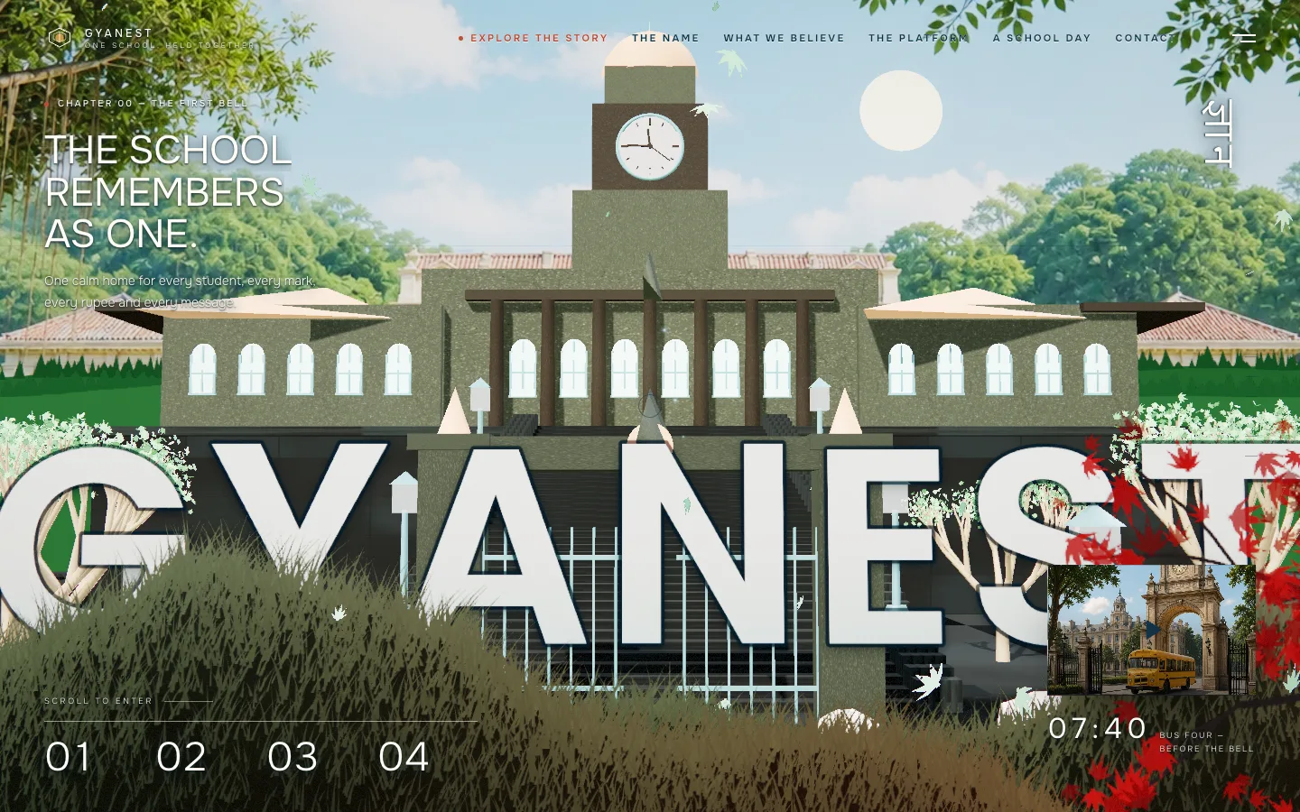 Gyanest 3D experience (gyanest.com/3d)